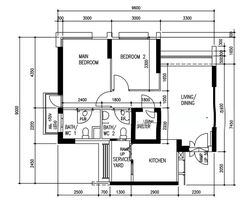 Blk 601C Punggol Vista (Punggol), HDB 3 Rooms #568304611